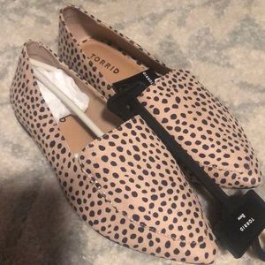 Torrid 8 wide width loafers flats slip ons